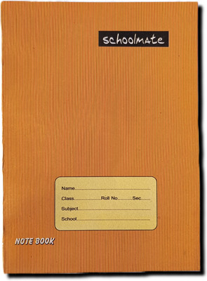Anita School A5 Notebook Ruled 140 Pages(Yellow)