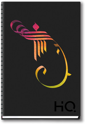 NAVNEET HQ My Notes (A6 Size) - Ganesha Series A6 Notebook Single Ruled 192 Pages(Black)