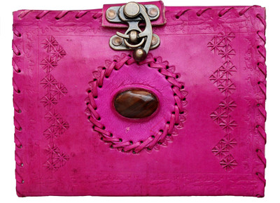 Anshika International vintage A5 Diary no 100 Pages(Pink)