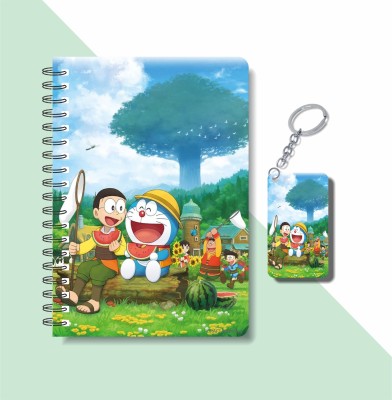 craft maniacs DOREMON 2023 NOTEBOOK COLLECTION A5 Notebook RULED 160 Pages(White)