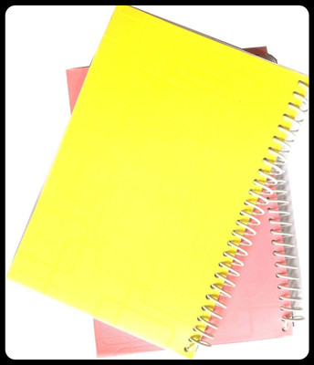 SHARMA BUSINESS exam preparation and school work A4 Notebook plain 400 Pages(White, Pack of 2)