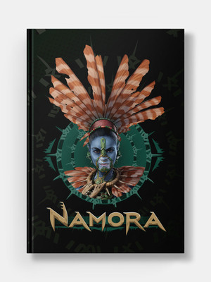 Macmerise Wakanda Forever Namora Face A5 Diary Ruled 100 Pages(Multicolor)