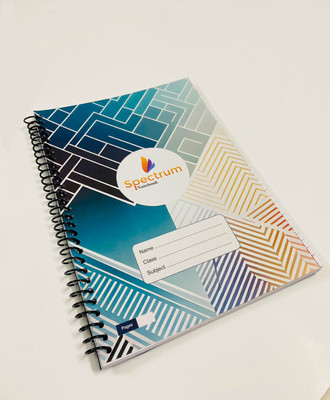 GARGANDASSOCI Handmade A4 Notebook Single Rule 140 Pages(Multicolor, Blue)