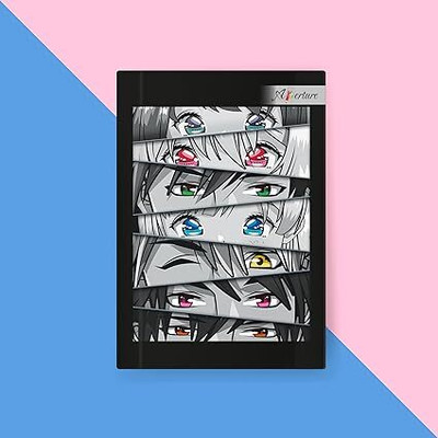 Aperture Handcrafted Aperture, Celebration Collection undated Notebook Diary, 80GSM A5 Notebook Ruled 160 Pages(Friends Forever)