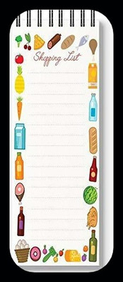 Nourish Magnetic Memo Pad_DRY Regular Memo Pad Ruled 50 Pages(SHOPPING)