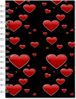 Family store Spriral pad Regular Notebook Single Ruler 500 Pages(Multicolor)