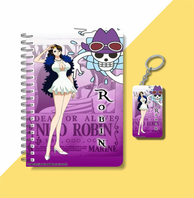 craft maniacs A5 NOTEBOOK + KEYCHAIN COLLECTION A5 Notebook RULED 160 Pages(Multicolor)