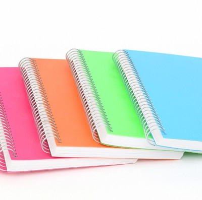 ABC Likhokal A4 Notebook Plain 200 Pages(Multicolor, Pack of 4)