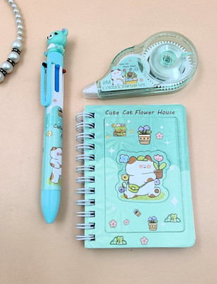 Paper Bear Kawaii Regular Diary Designer 80 Pages(Light Green)