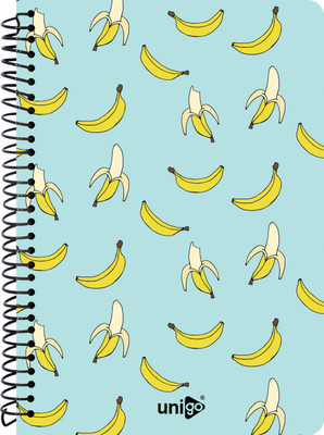 UNIGO Notebook A4 Notebook Single Line - Ruled 400 Pages(Powder Blue)