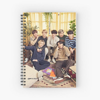 craft maniacs BTS 2023 NEW DIARIES A5 Diary RULED 160 Pages(Multicolor)