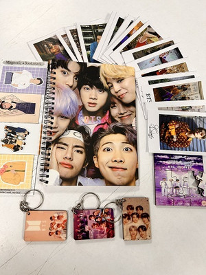 craft maniacs BTS DIARY A5 Diary RULED 160 Pages(Multicolor)