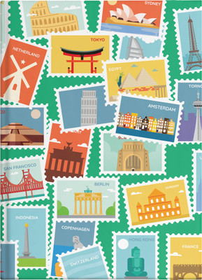 Happywagon Multi Assorted Planner Ruled , Checks 255 Pages(2025)