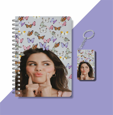 craft maniacs SELENA NOTEBOOKS A5 Diary RULED 160 Pages(Multicolor)