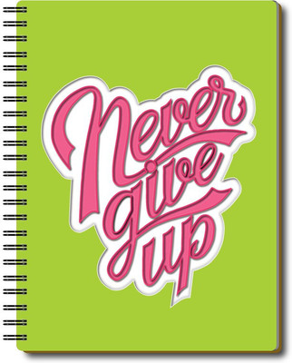 Nourish Life A5 Planner/Organizer Ruled 220 Pages(NEVERGIVEUP)