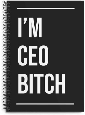 craft maniacs NEW 2022 COLLECTION A5 Note Book RULED 160 Pages(Black)
