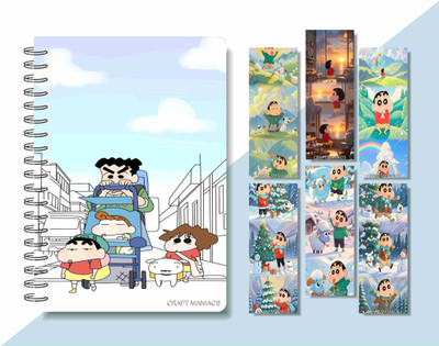 craft maniacs SITCOM COLLECTION A5 Diary RULED 160 Pages(Multicolor, Pack of 3)