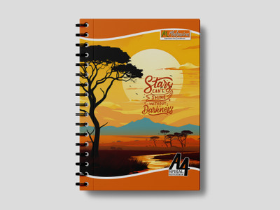 MAHAVIRA TRADERS SPIRAL NOTEBOOK A4 Notebook RULED 500 Pages(Multicolor)