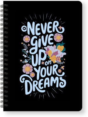 Raptech Spiral-Wiro Hard bound A5, Notebooks, For Writing Personal, Students (11869) A5 Diary Ruled 144 Pages(Multicolor)