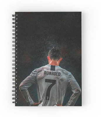 craft maniacs FOOTBALLER DIARY A5 Diary RULED 120 Pages(Multicolor)