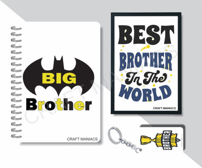 craft maniacs DIARY FRAME COMBO 2024 A5 Notebook RULED 160 Pages(White)