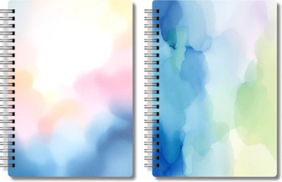 Artable Combo Pack A5 Notebook Ruled 160 Pages(Multicolor, Pack of 2)