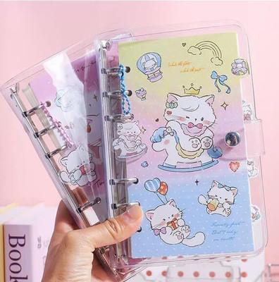 FunBlast Diary for Girls – Cute Kawaii Spiral Diary for Kids, 3D Journal Notebook Diary A5 Diary Single Rule 80 Pages(Multicolor)