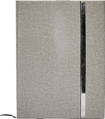 Dacto2pick HANDMADE PU NOTE BOOK A5 Note Book RULED 200 Pages(Grey)