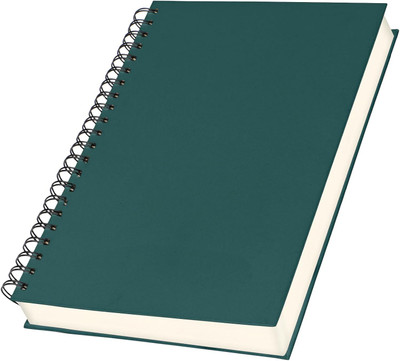 TWONE Squared Notebook A4-21x28.5cm Spiral Notebook A4-100GSM Squared 5mm Notepad A4 Note Pad Squared 180 Pages(Dark Green)