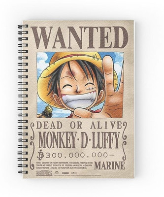 craft maniacs ANIME SPECIAL NOTEBOOKS A5 Notebook RULED 160 Pages(Multicolor)