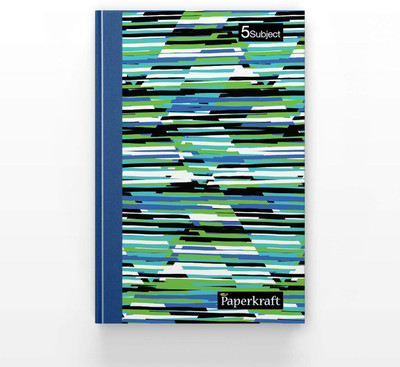 Paperkraft Exercise book Regular Notebook Single line-Ruled 400 Pages(none)