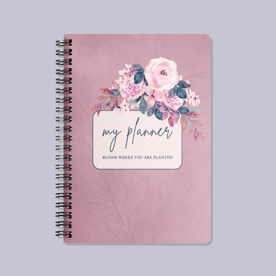 Bhamra Trader Spiral Diary A5 Diary UnRuled 140 Pages(Multicolor)