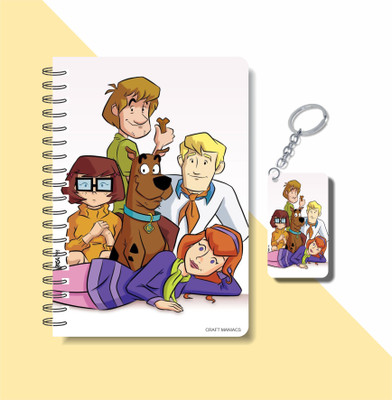 craft maniacs CARTOON NETWORK 2023 NOTEBOOK COLLECTION A5 Notebook RULED 160 Pages(White)
