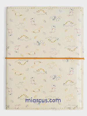 Mi Arcus Dino Regular Diary Un-Ruled 150 Pages(Cream)