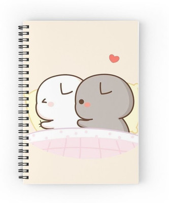craft maniacs PEACH & GOMA COLLECTION A5 Note Book RULED 160 Pages(Multicolor)
