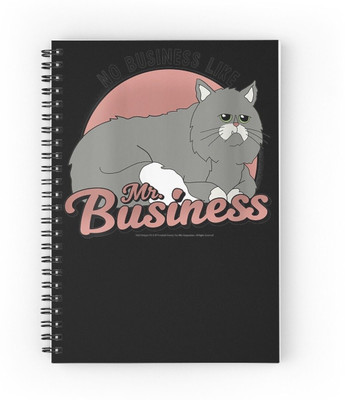 craft maniacs 2024 CAT COLLECTION A5 Notebook RULED 160 Pages(Multicolor)