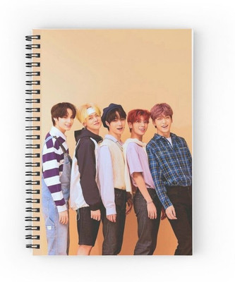 craft maniacs 2023 KPOP DIARIES A5 Notebook RULED 160 Pages(Multicolor)