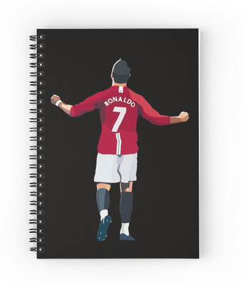 craft maniacs FOOTBALLER DIARY A5 Diary RULED 120 Pages(Multicolor)