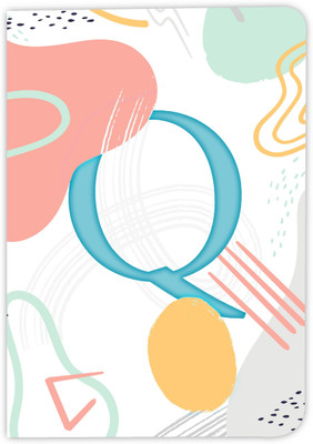 DI-KRAFT Q lasercut Notebook, (5 X 7Inches), 200 Pages, 80 GSM, Diary for Girls A5 Diary Ruled 200 Pages(Multicolor)