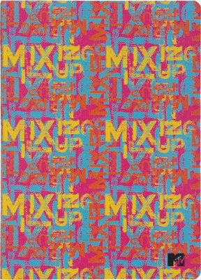 MTV Classic design notebook diary A5 Diary Ruled 200 Pages(MIX-Printed)