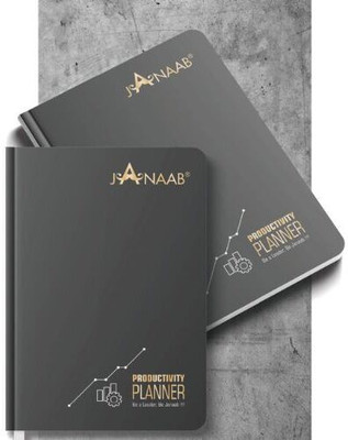 Janaab 2024 Regular Planner/Organizer yes 419 Pages(Black)