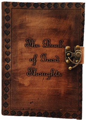 RSN Personal Organiser A5 Notebook Unruled 100 Pages(Brown)