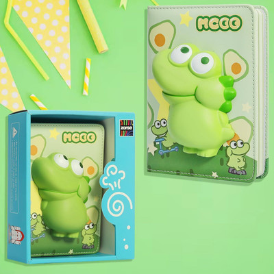 NIYAMAT 3D Squishy Destress Cute Notebook, Fancy Journal Diary A6 Notebook 100 Pages(Multicolor)