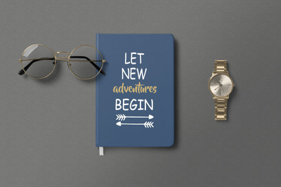 AccuPrints Adventure hardbound Diary A5 Diary Ruled 200 Pages(Multicolor)