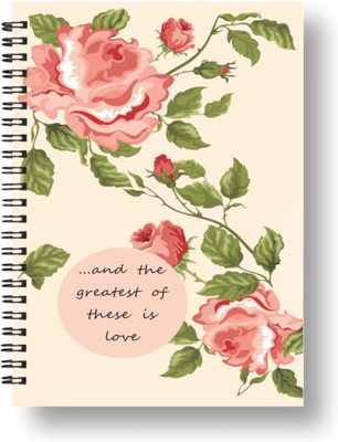 craft maniacs CUTE 2023 COLLECTION A5 Notebook RULED 160 Pages(Black)