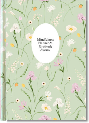 sunshine club Mindfulness Planner & Gratitude Journal Undated Journal to Plan Your Day A5 Journal Designed pages 224 Pages(Green)
