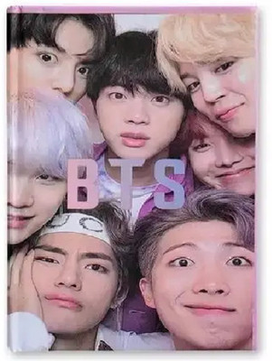 Zouveux BTS Diary B6 Diary Single Rule 100 Pages(lavender)