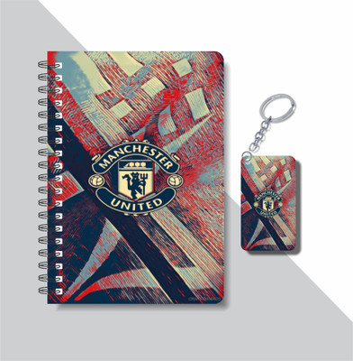 craft maniacs 2023 FOOTBALL DIARY A5 Notebook RULED 160 Pages(Multicolor)