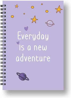 ROT RIX Notebook A5 Diary Ruled 144 Pages(Multicolor)