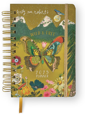 Happywagon Multi Assorted Planner Ruled , Checks 298 Pages(2025)